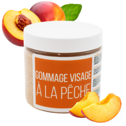 Un gommage visage 100% naturel aux noyaux de pêche - Cosmétiques 100% naturels