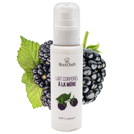 Lait corps hydratant à la mûre - Lait corps 100% naturel