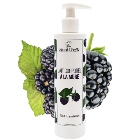 Lait corps hydratant à la mûre - Lait corps 100% naturel