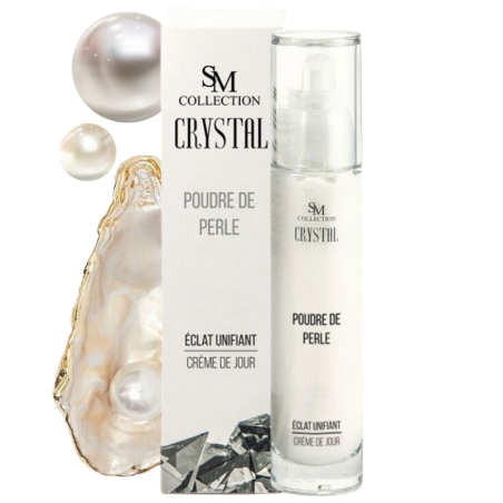 Crème de jour revitalisante à la poudre de perles - Cosmétique lithothérapie