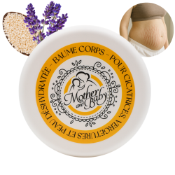 Baume réparateur corps cicatrice et vergeture - Cosmétique grossesse naturel