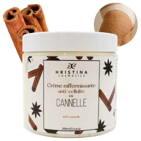 Crème raffermissante anti-cellulite à la cannelle - cosmétique 100% naturel