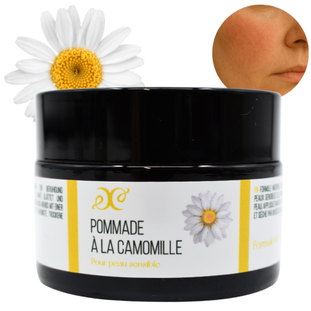 Baume hydratant visage spécial peau sensible - Cosmétique 100% naturel