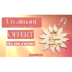 Aimant gravé en bois 3DSTORE dès 35€ d'achat - Cadeau