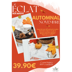 Box Beauté “Éclat Automnal” – Édition Novembre