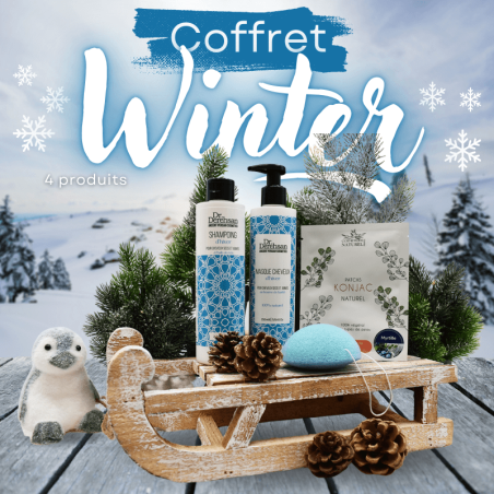 🎁 Coffret Winter – Soins cheveux & visage 100% naturels | Edition Hiver