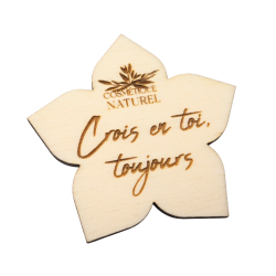 Aimant gravé en bois 3DSTORE dès 35€ d'achat - Cadeau