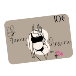 Carte cadeau 10€ Amour et Lingerie dès 100€ d'achat - Cadeau