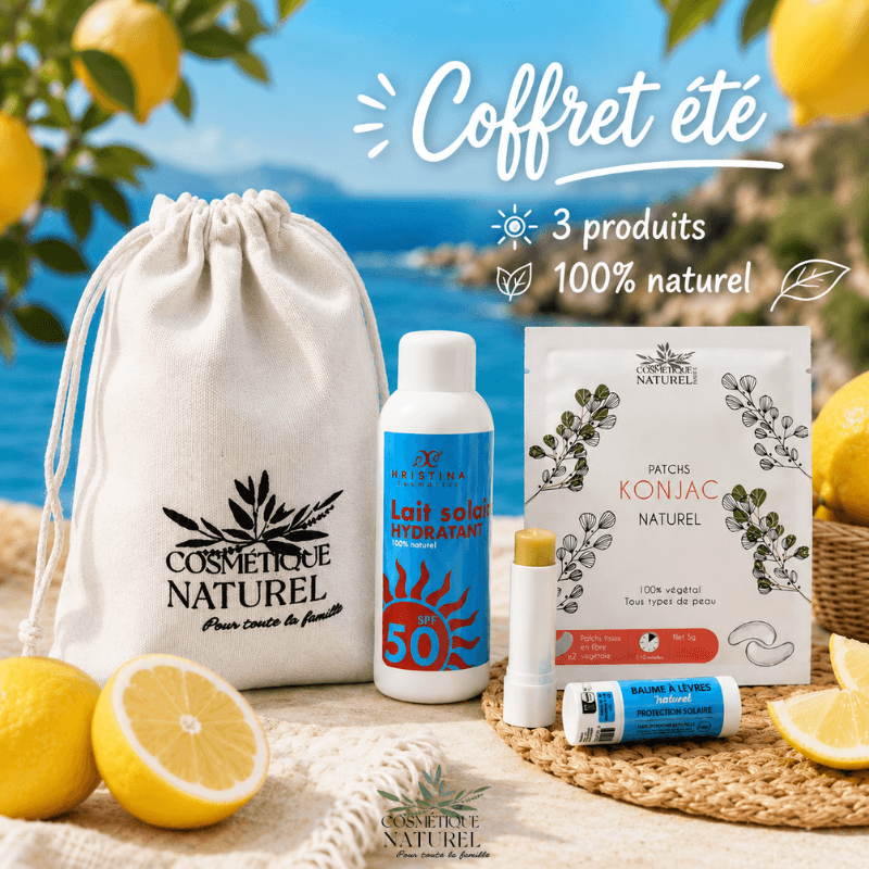 Coffret Été Naturel SPF50 – Soin Solaire & Konjac | Cosmétique Naturel France