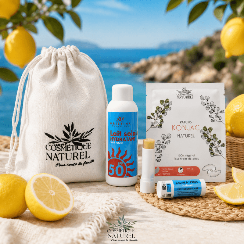 Coffret Été Naturel SPF50 – Soin Solaire & Konjac | Cosmétique Naturel France
