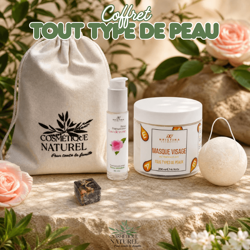 Coffret Visage Tout Type de Peau – Soins 100% Naturels | Cosmétique Naturel France