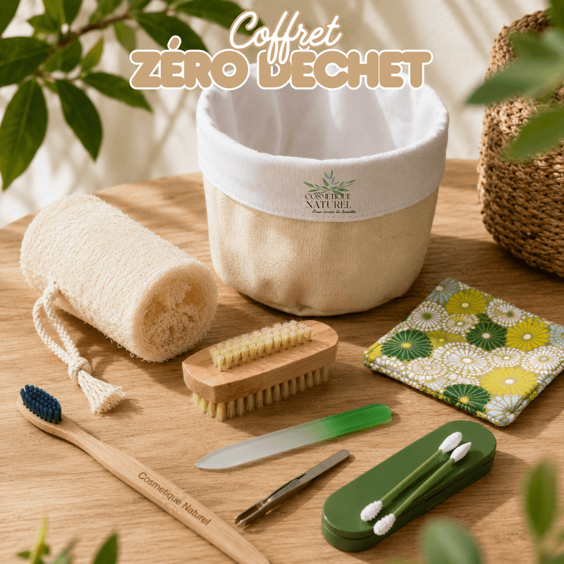 Coffret Zéro Déchet – 7 Accessoires Éco-responsables | Cosmétique Naturel France