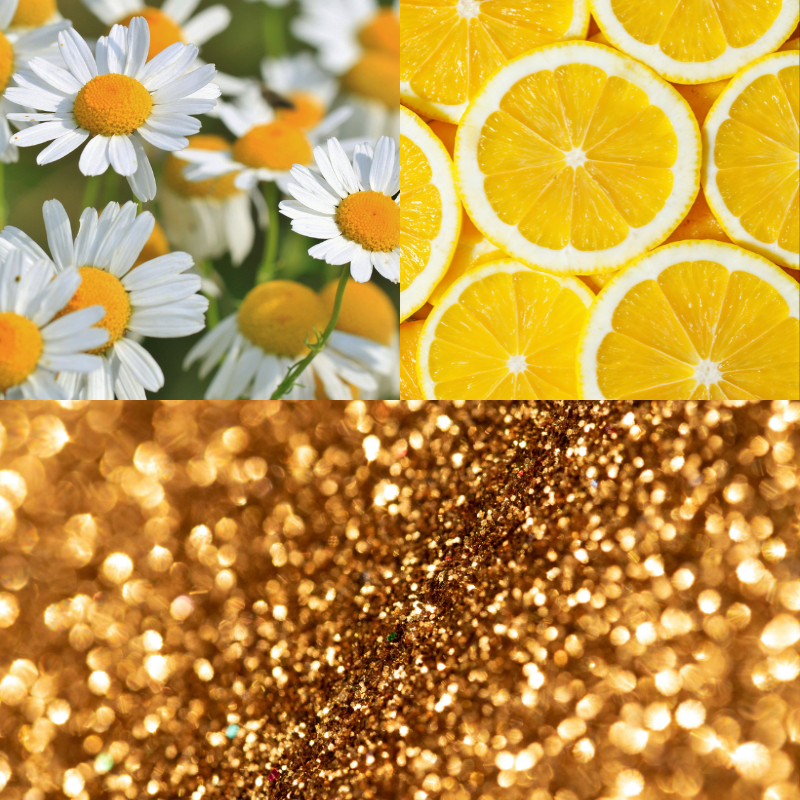 Coffret Anti-Âge Visage – Camomille, Collagène & Particules d'Or 100% Naturel | Cosmétique Naturel France