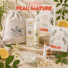 Coffret Anti-Âge Visage – Camomille, Collagène & Particules d'Or 100% Naturel | Cosmétique Naturel France