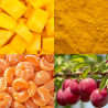 Coffret Orange – Savon Mangue, Baume Lèvres Chanvre & Patchs Konjac Curcuma 100% Naturels