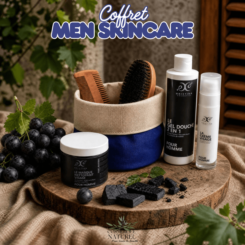 Coffret men skincare - Cosmétique Naturel