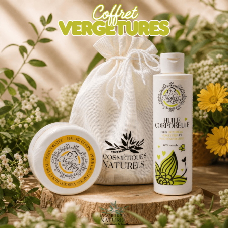 Coffret spécial vergetures 100% naturel - Cosmétique Naturel France
