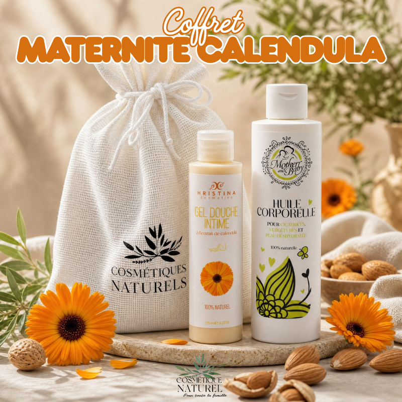 Coffret 100% naturel les essentiels maternité - Cosmétique Naturel France