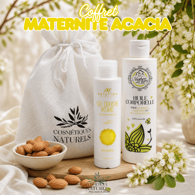Coffret 100% naturel les essentiels maternité - Cosmétique Naturel France