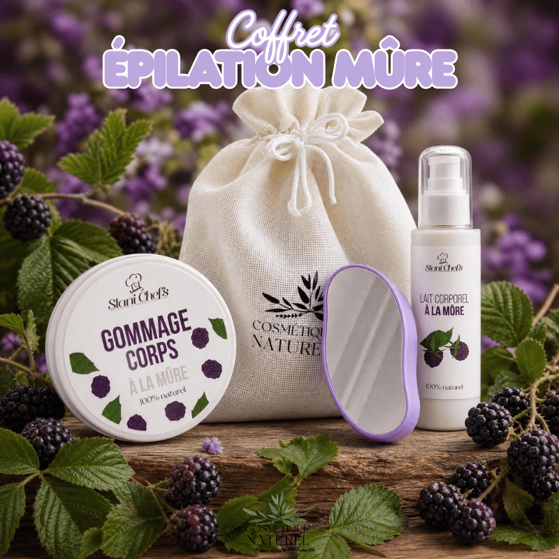 Coffret épilation - Mûre sauvage - 100% naturel