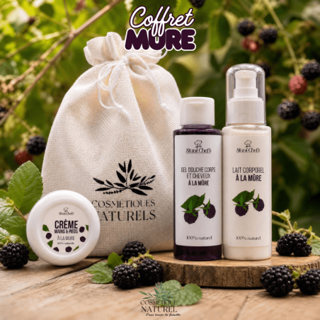 Coffret découverte 100% nature - Mûre gourmande - Cosmétique Naturel France