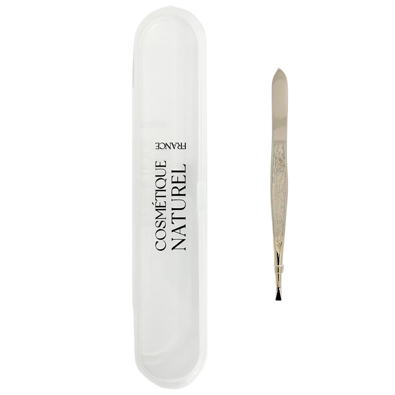 Pince à épiler à mors droits et fins - Accessoire cosmétique