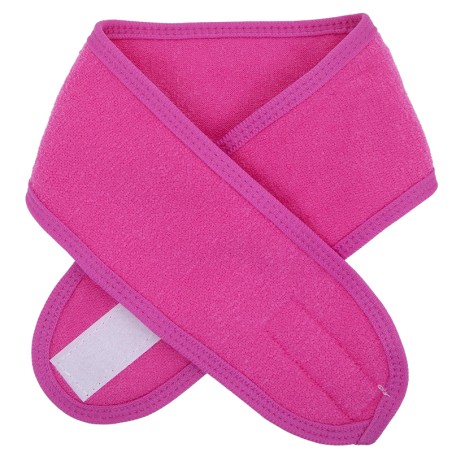 Bandeau rose pour cheveux - Accessoire cosmétique