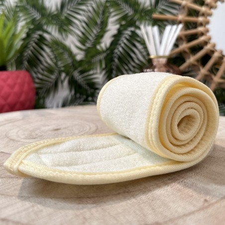 Bandeau beige pour cheveux - Accessoire cosmétique