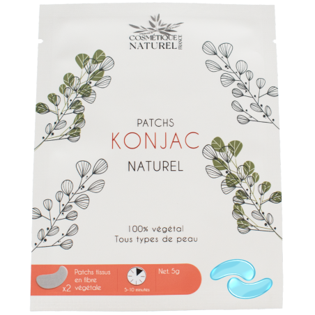 Patchs contours des yeux au Konjac - Myrtille