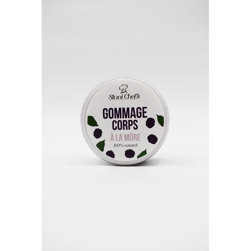 Gommage corps 100% naturel à la mûre - Gommages corps naturels