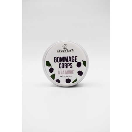 Gommage corps 100% naturel à la mûre - Gommages corps naturels