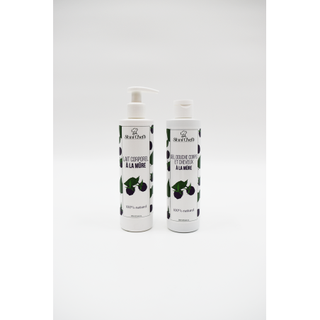 Lait corps hydratant à la mûre - Lait corps 100% naturel