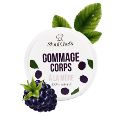 Gommage corps 100% naturel à la mûre - Gommages corps naturels