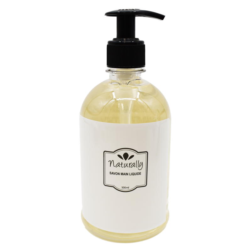 Savon main naturel liquide Romande - Jasmin et vanille - Cosmétique 100% naturel