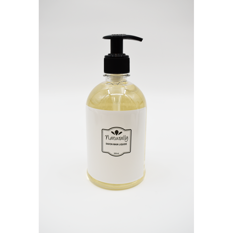 Savon main naturel liquide Romande - Jasmin et vanille - Cosmétique 100% naturel
