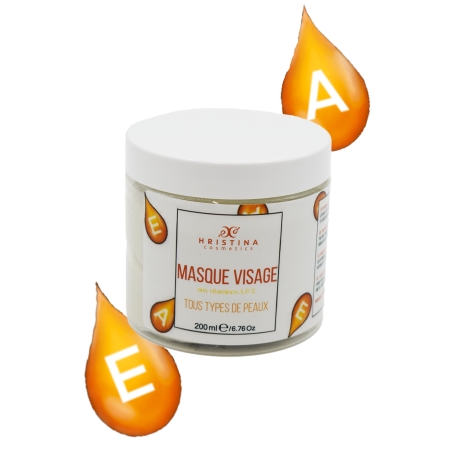 Masque visage 100% naturel pour tous les types de peaux - Cosmétique Naturel France