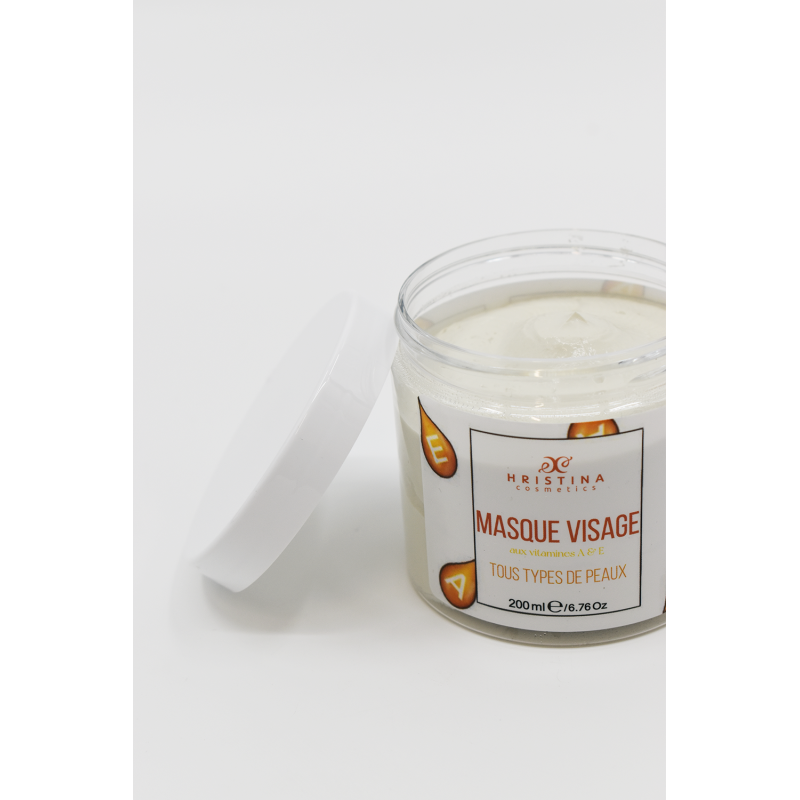 Masque visage 100% naturel pour tous les types de peaux - Cosmétique Naturel France