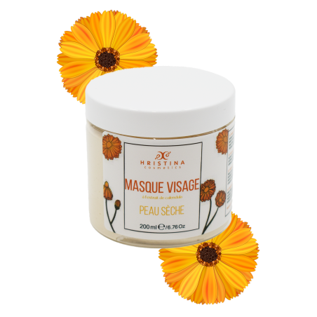 Masque visage 100% naturel pour peaux sèches - Cosmétique Naturel France