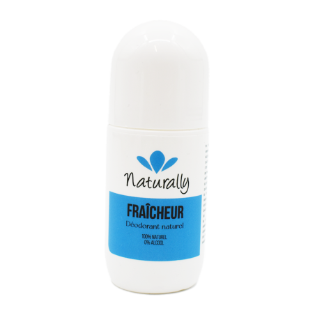 Déodorant roll zestes d'agrumes - Thé vert, thé blanc et vétiver - Cosmétique 100% naturel