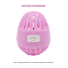 Boule de lavage rose + recharge - senteur printanière