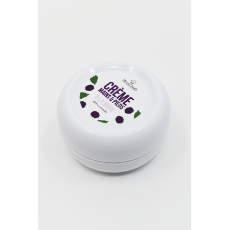 Crème mains et pied naturelle à la mûre - Crème hydratante naturelle