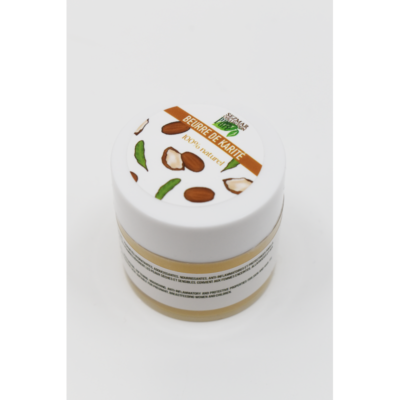 Pur beurre de karité 100% naturel pour corps et cheveux, hydrate intensément - Cosmétiques 100% naturels
