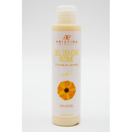 Gel douche intime à l'extrait de calendula 100% naturel - Cosmétique Naturel France