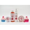 Lait corporel 100% naturel - muffin à la framboise - Cosmétique Naturel France