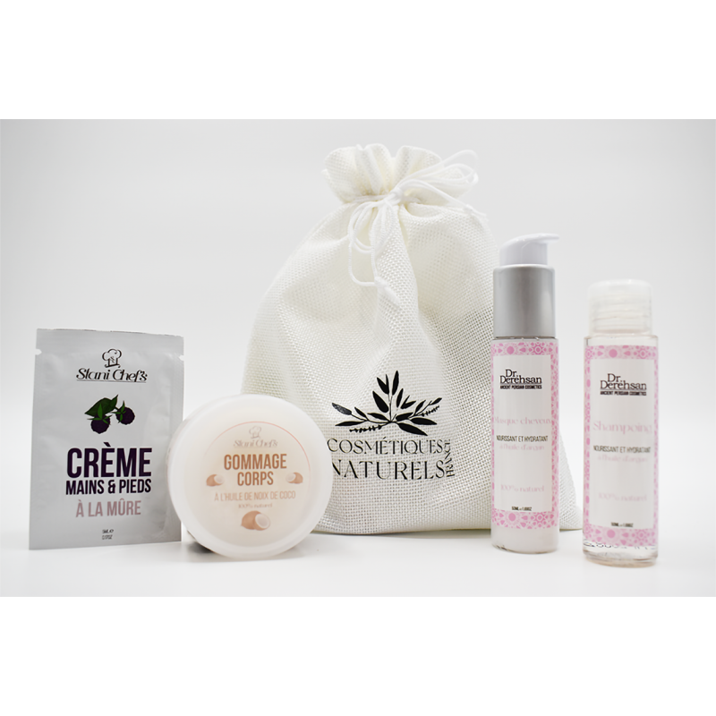 Coffret découverte 100% naturel pour corps et cheveux - Cosmétique Naturel France