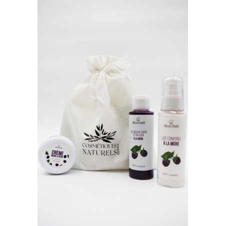 Coffret découverte 100% nature - Mûre gourmande - Cosmétique Naturel France