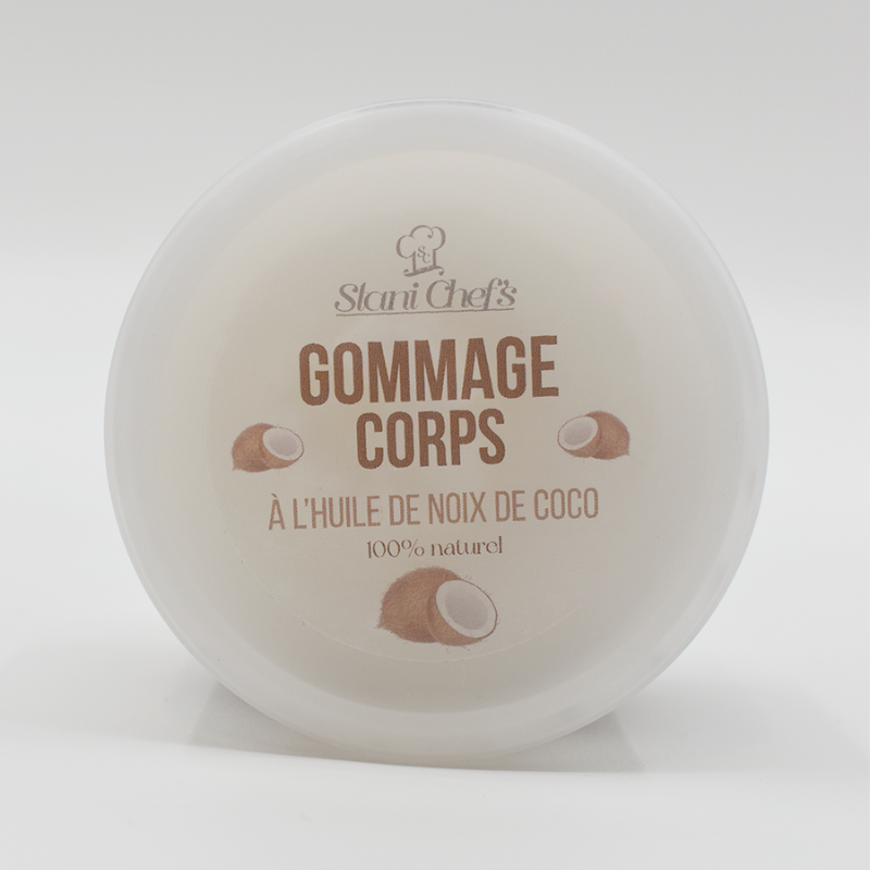 Gommage Corps Perle De Coco 200ml - Exfolie, Nourrit Et Hydrate - Certifié Ecocert